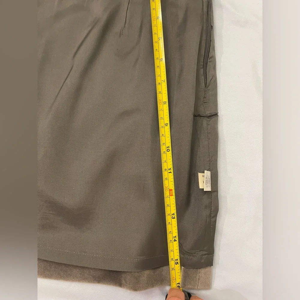 Banana Republic Velvet Charcoal Buttoned Mini Skirt - Picture 9 of 11